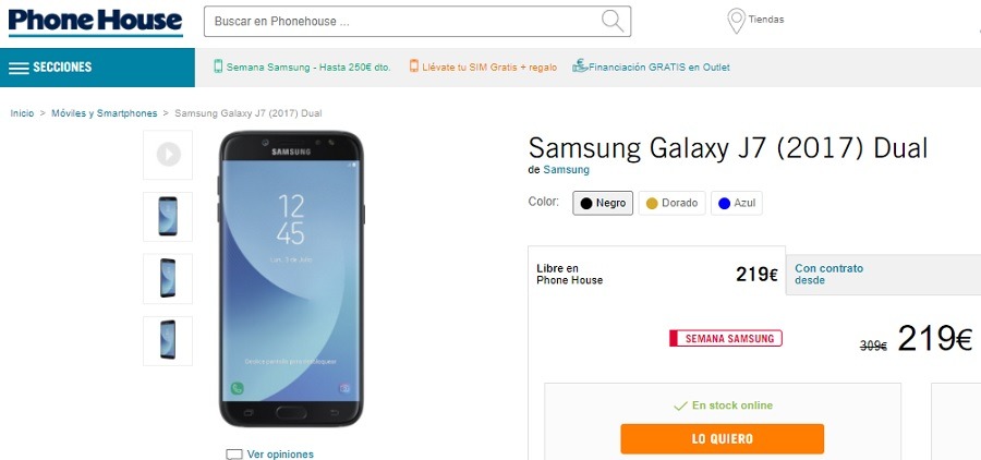 Samsung Galaxy J7 2017