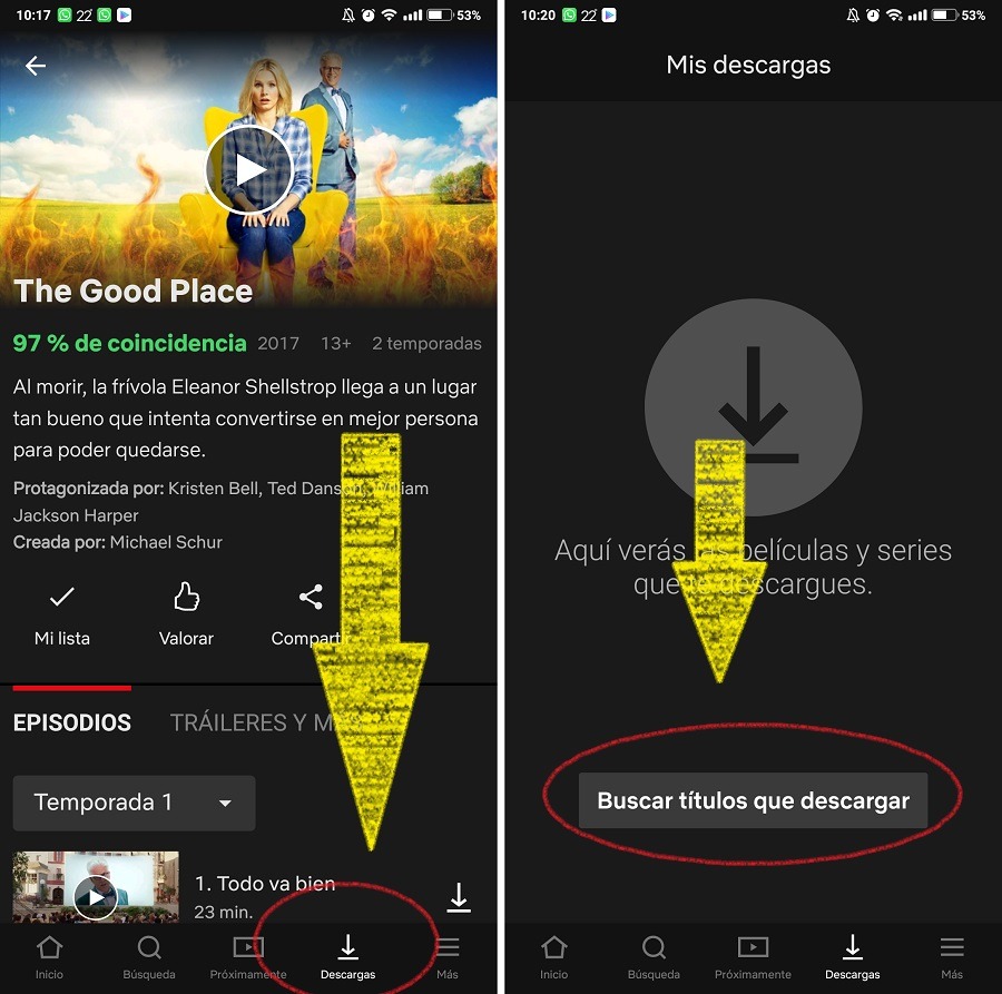 5 trucos útiles de la app de Netflix para Android