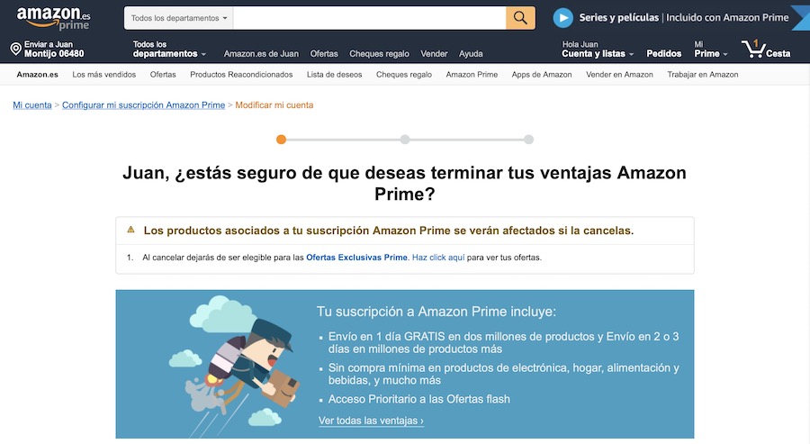 La como prime automatica desactivar renovacion de amazon Amazon Prime