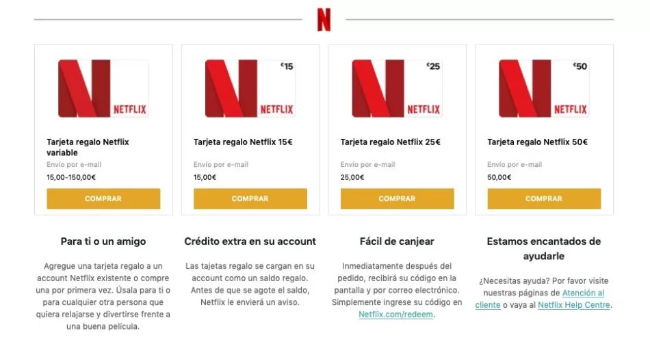 Cuanto Duran Las Tarjetas Netflix De 300