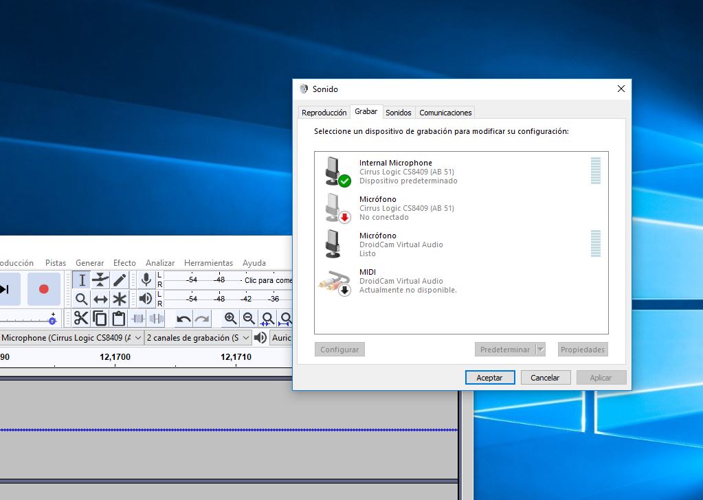 Cómo grabar el audio interno del PC en Windows 10