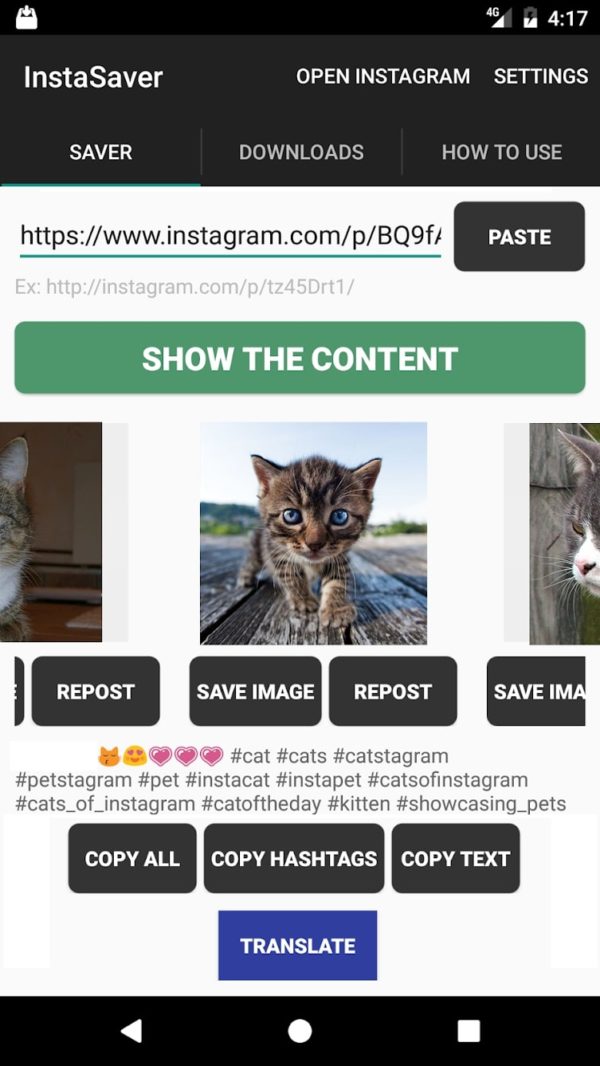 insta saver