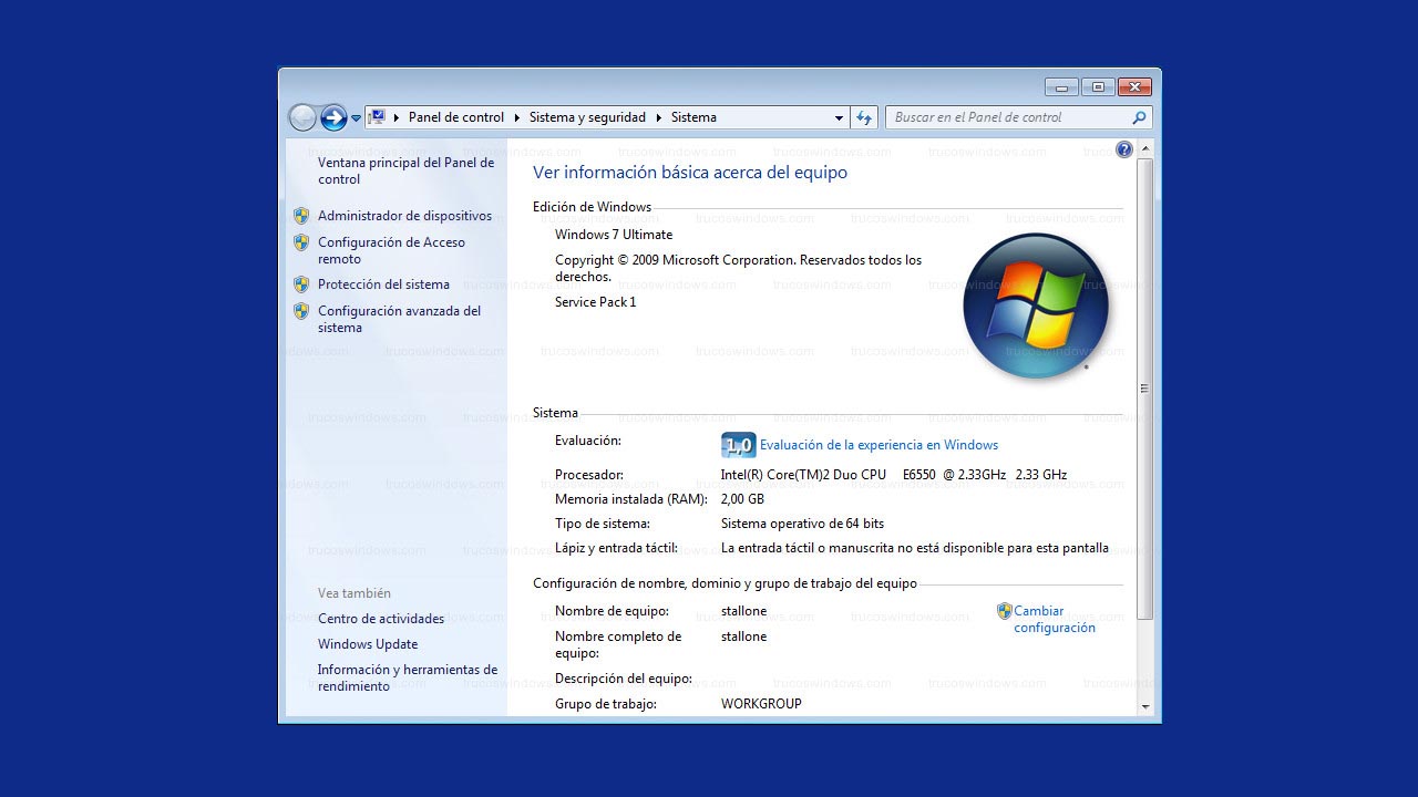 Windows 7 gratis con una clave fácilmente – tusequipos.com