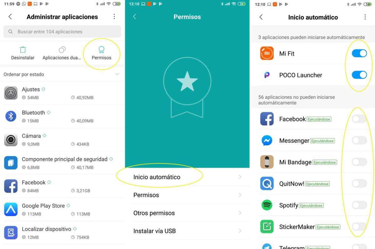 inicio-automatico-y-permisos-xiaomi-compressor