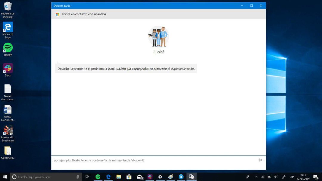 Cómo contactar con Microsoft para obtener ayuda en Windows 10
