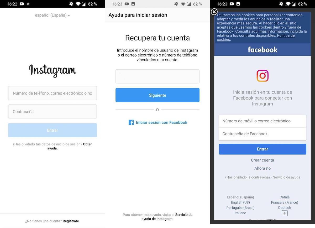 Iniciar sesión en Instagram: cómo entrar desde Facebook, móvil y web 6