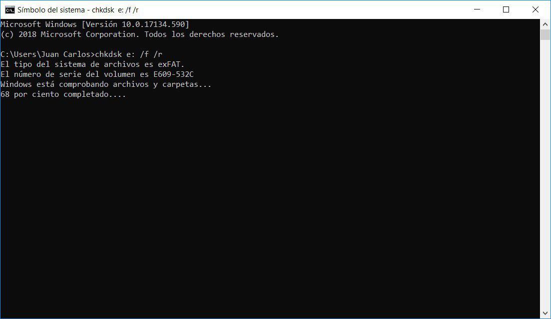 CHKDSK: guía completa de comandos y parámetros para reparar discos en Windows 1