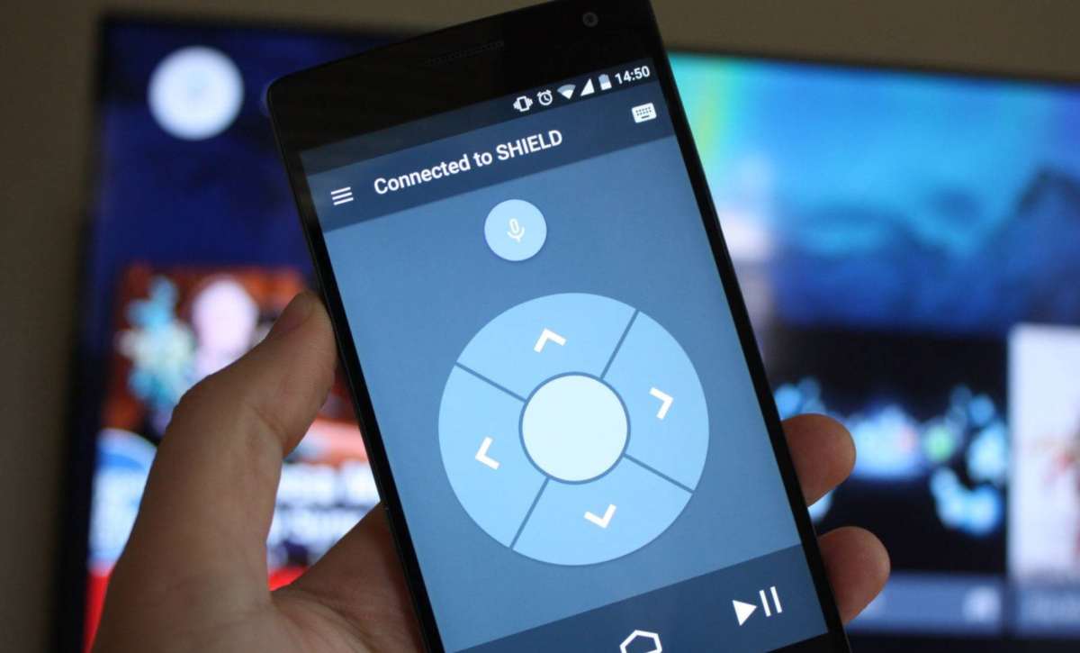 Móvil antiguo como mando a distancia
