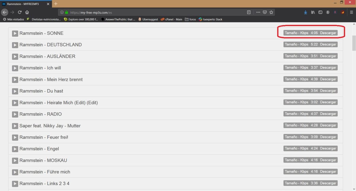 Cómo descargar música en mp3 gratis y legal con My free mp3