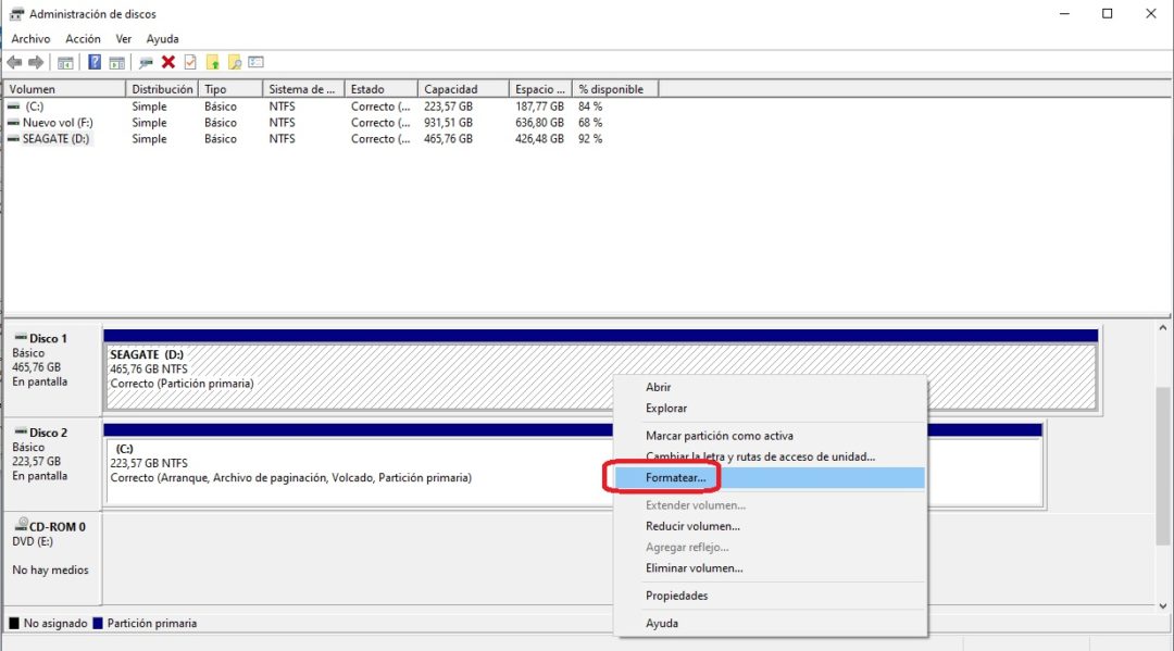 Las 5 mejores formas de formatear un disco duro – tusequipos.com