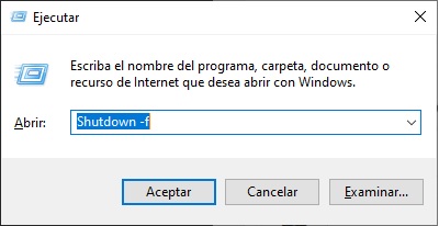 Como apagar Windows 10 usando solo el teclado 4