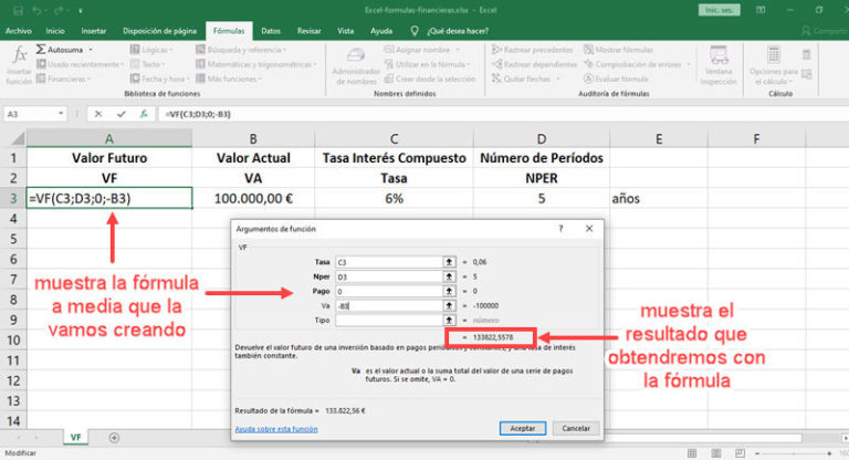 Cómo usar fórmulas financieras en Excel – tusequipos.com