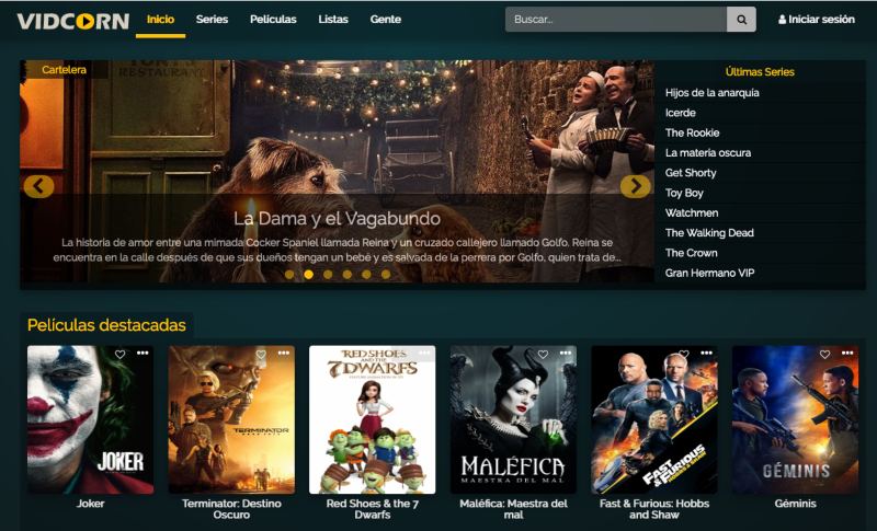 Alternativa a seriesdanko vidcorn