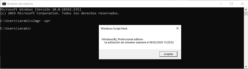 solucionar error licencia windows 10 2
