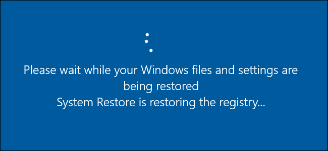 restablecer windows 10