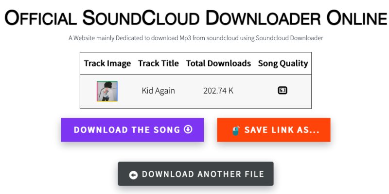 Descargar pistas de música de SoundCloud