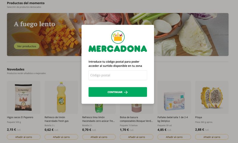 Mercadona online