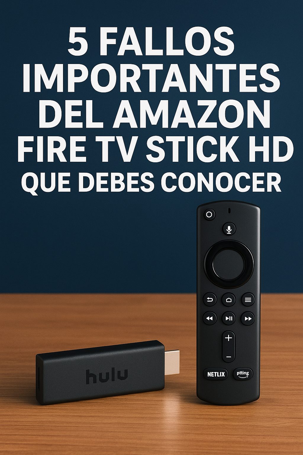 5 fallos importantes del Amazon Fire TV Stick HD que debes conocer