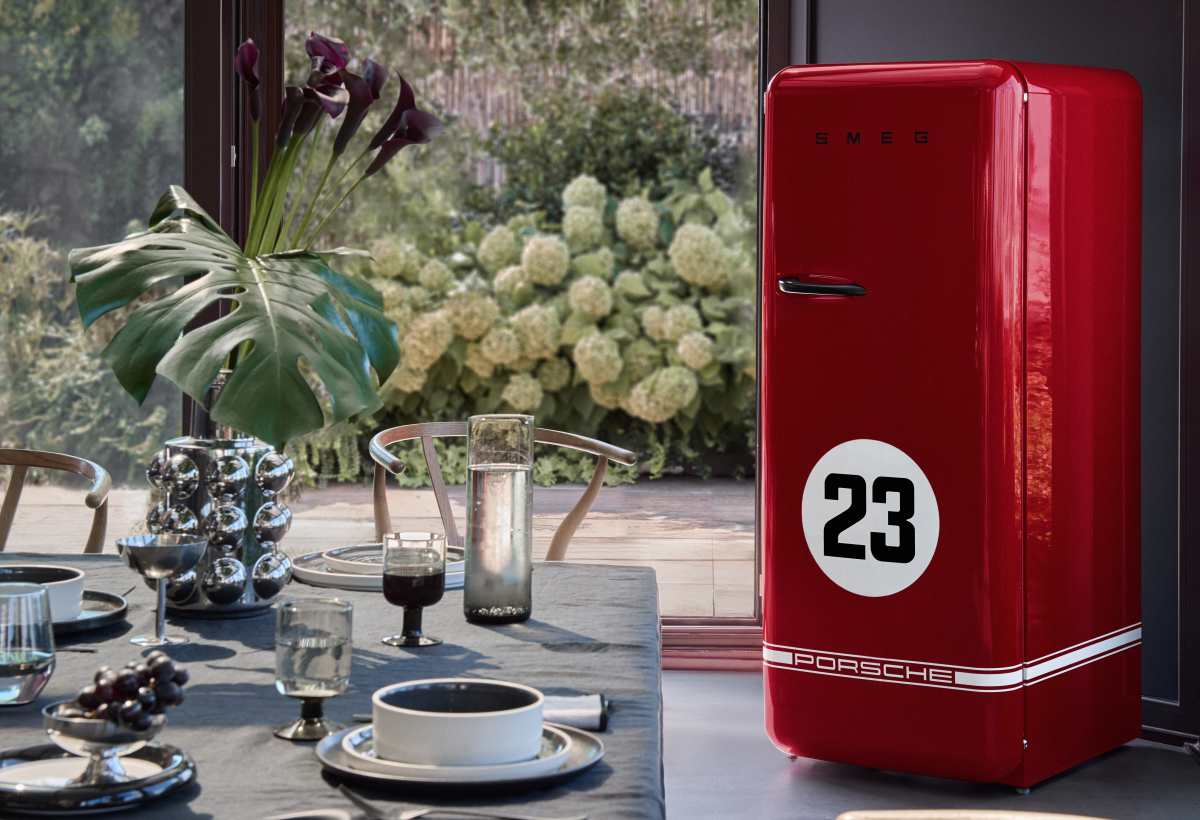 Frigorífico, tostadora y cafetera con diseño Porsche